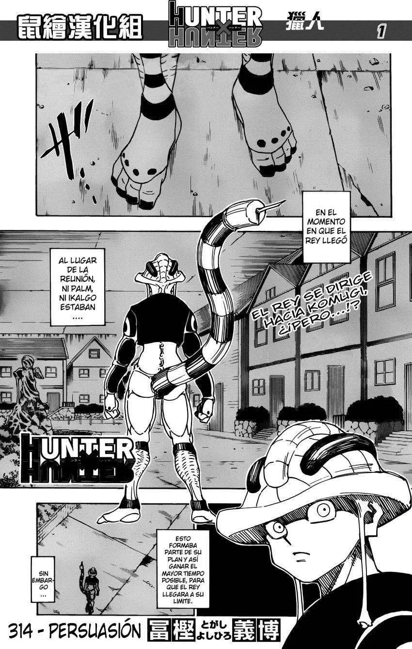 Hunter X Hunter Capítulo 314 en Línea - página 1