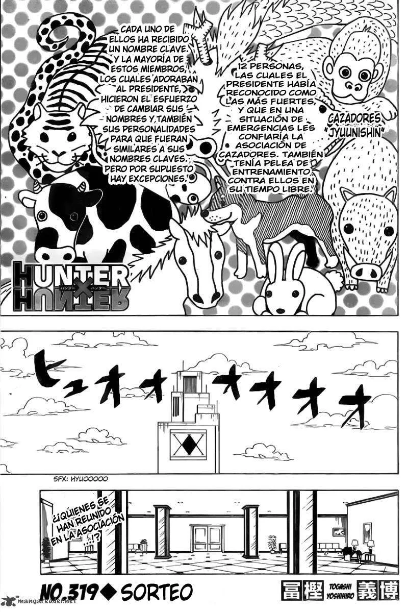 Hunter X Hunter Capítulo 319 en Línea - página 1