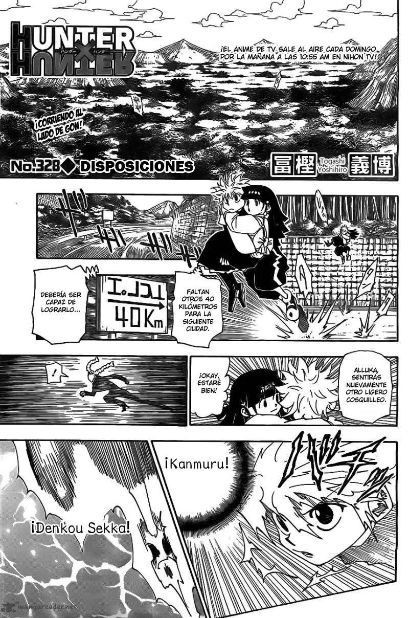 Hunter X Hunter Capítulo 328 en Línea - página 1