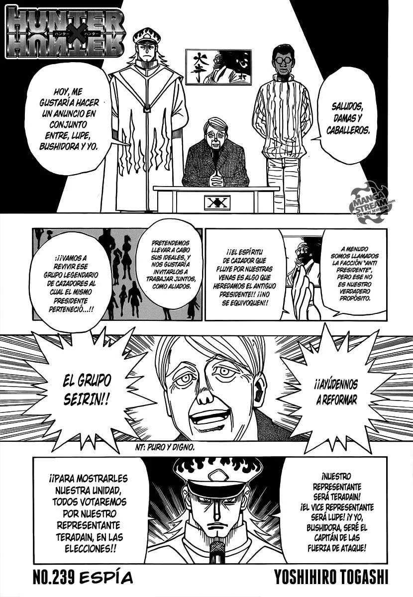 Hunter X Hunter Capítulo 329 en Línea - página 1