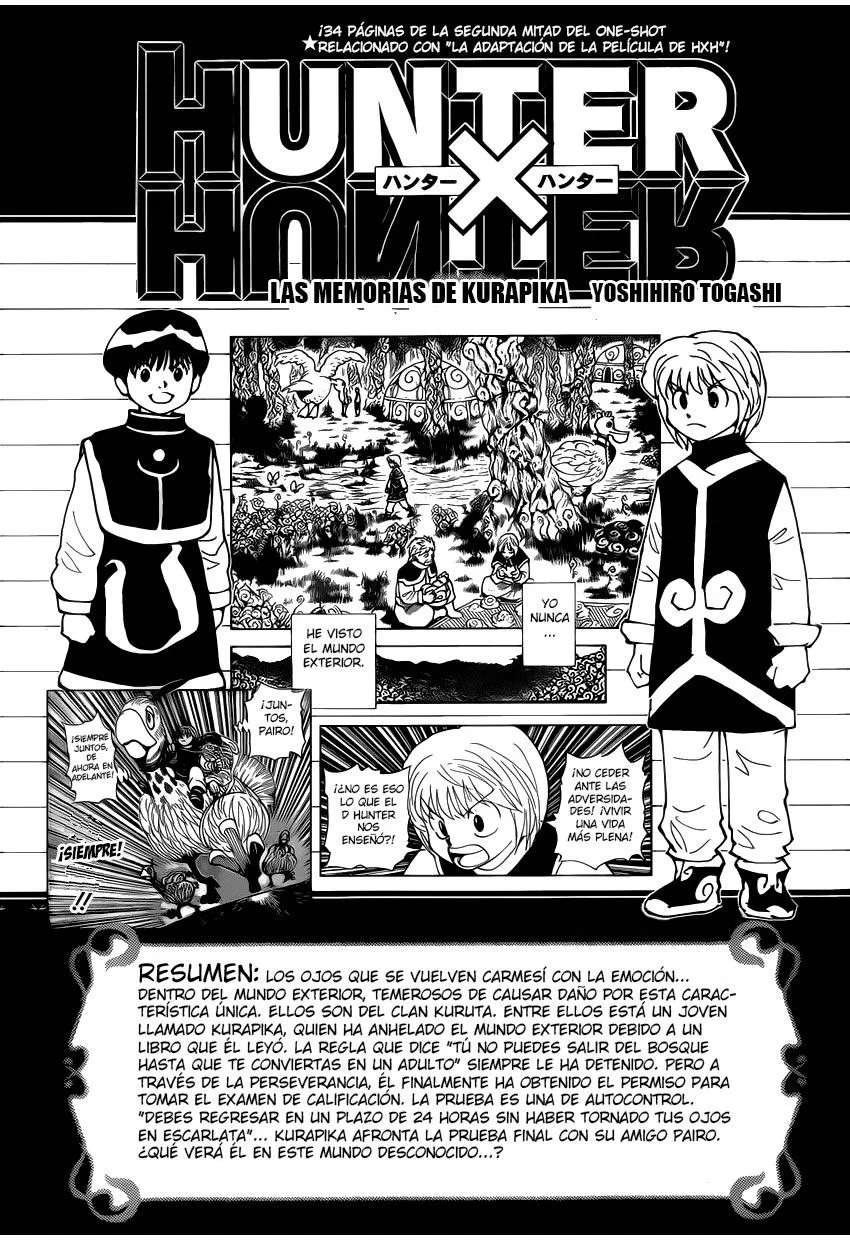 Hunter X Hunter Capítulo 339.02 en Línea - página 1