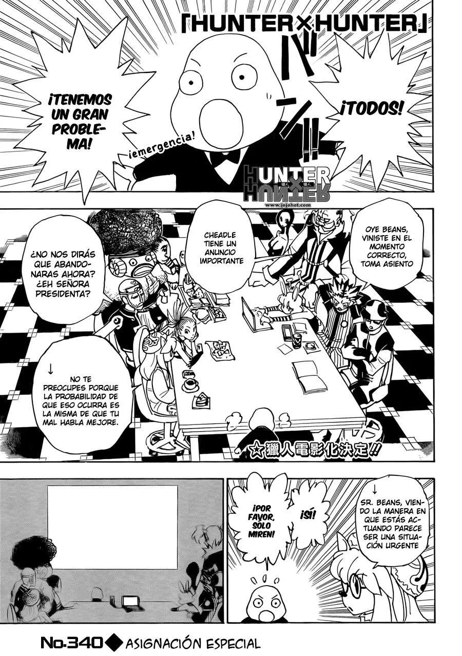 Hunter X Hunter Capítulo 340 en Línea - página 1