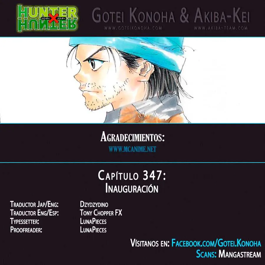 Hunter X Hunter Capítulo 347 en Línea - página 1