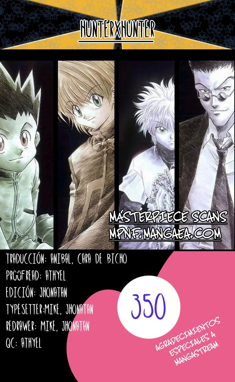 Hunter X Hunter Capítulo 350 en Línea - página 1