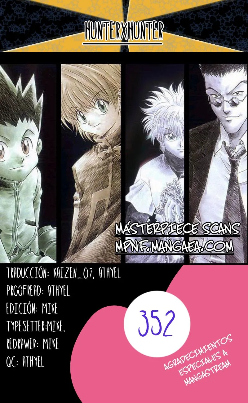 Hunter X Hunter Capítulo 352 en Línea - página 1