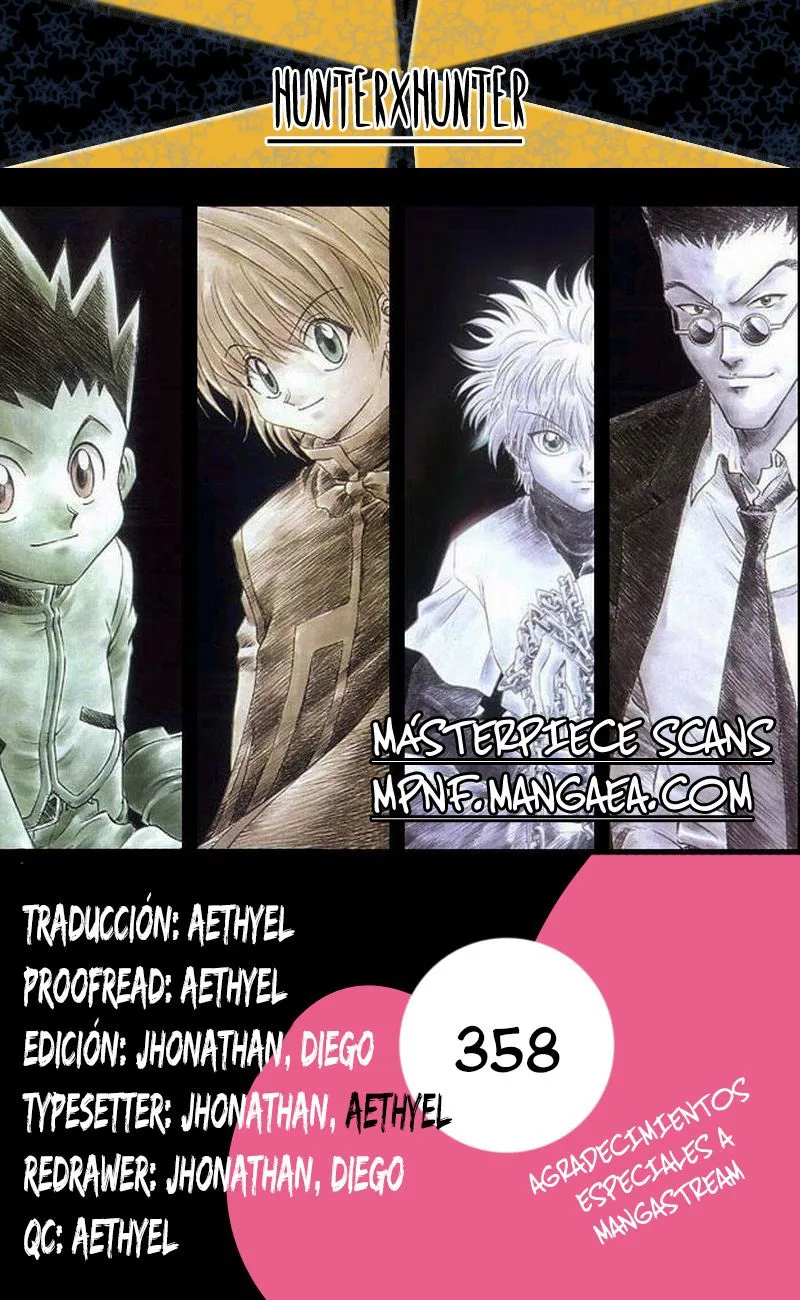 Hunter X Hunter Capítulo 358 en Línea - página 1