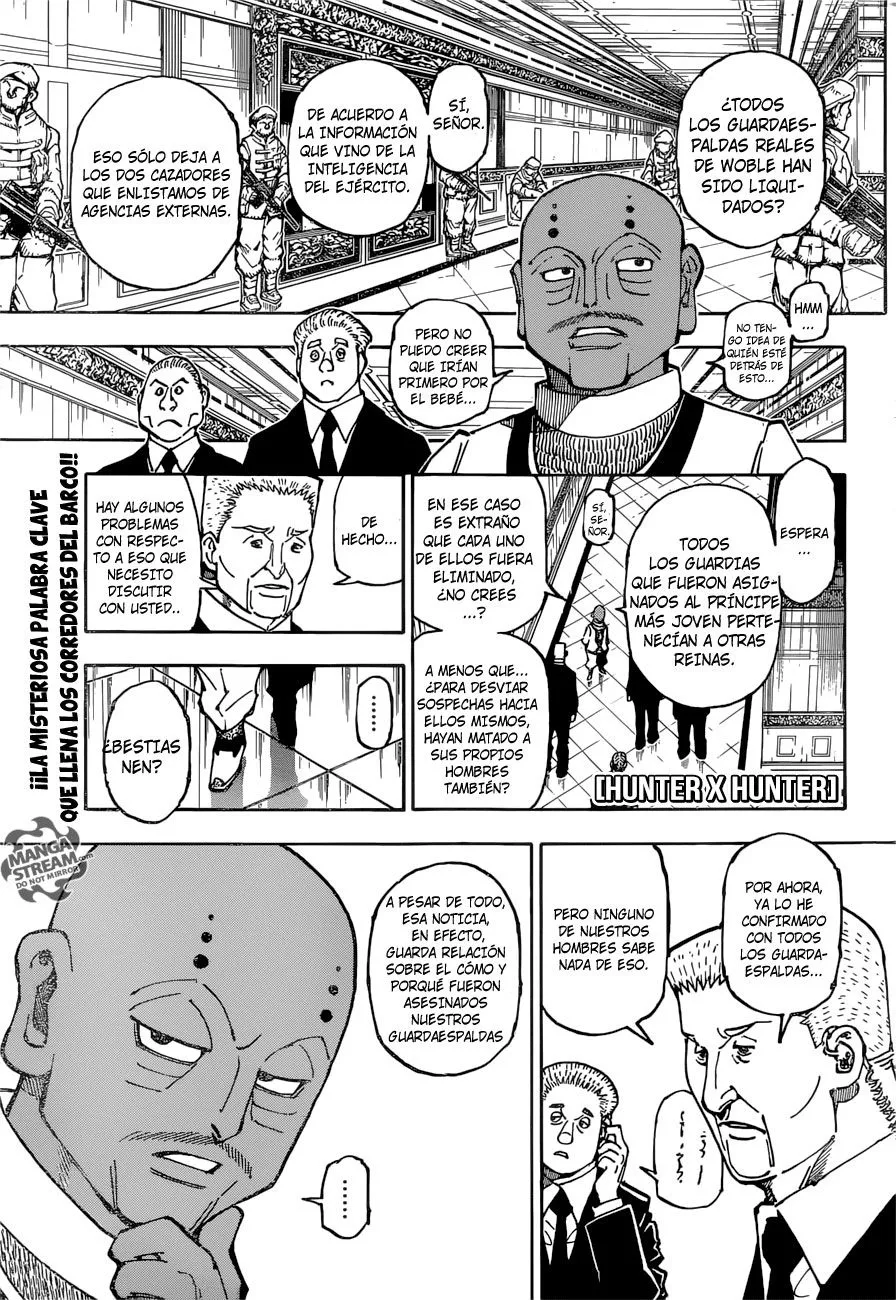Hunter X Hunter Capítulo 363 en Línea - página 1