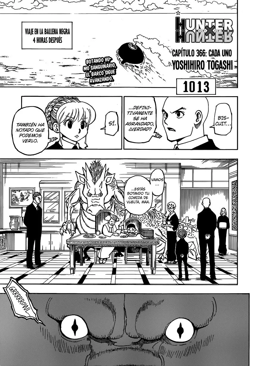 Hunter X Hunter Capítulo 366 en Línea - página 1
