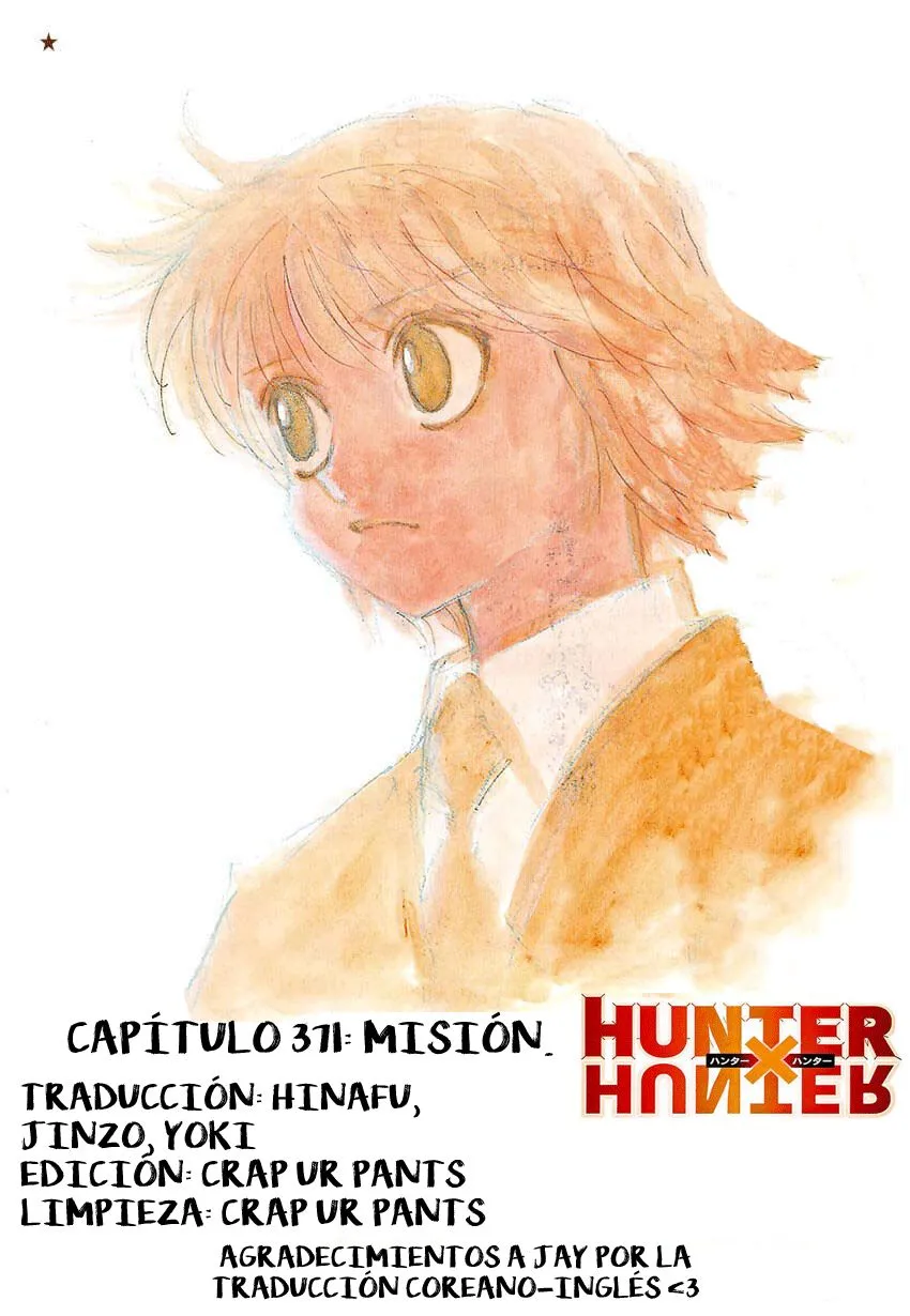 Hunter X Hunter Capítulo 371 en Línea - página 1