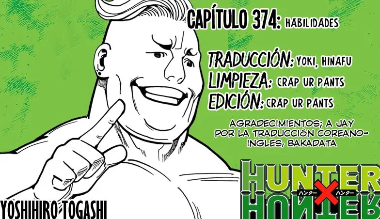 Hunter X Hunter Capítulo 374 en Línea - página 1