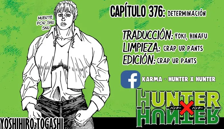 Hunter X Hunter Capítulo 376 en Línea - página 1