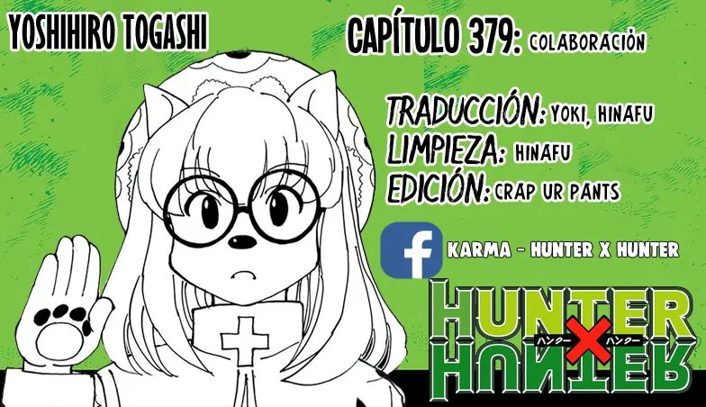 Hunter X Hunter Capítulo 379 en Línea - página 1