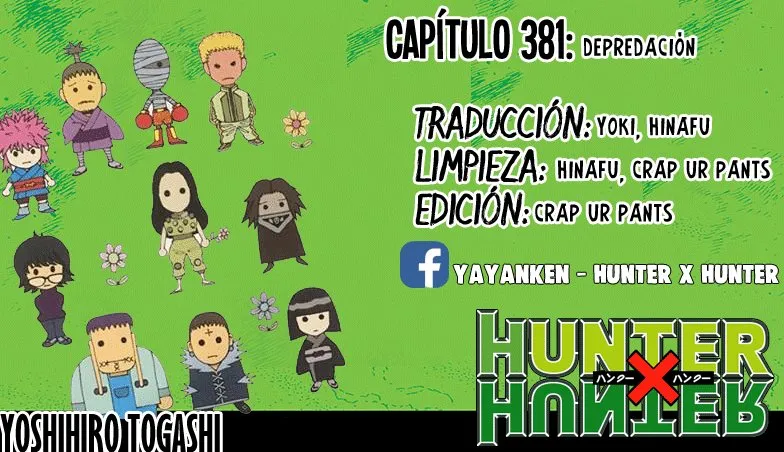 Hunter X Hunter Capítulo 381 en Línea - página 1