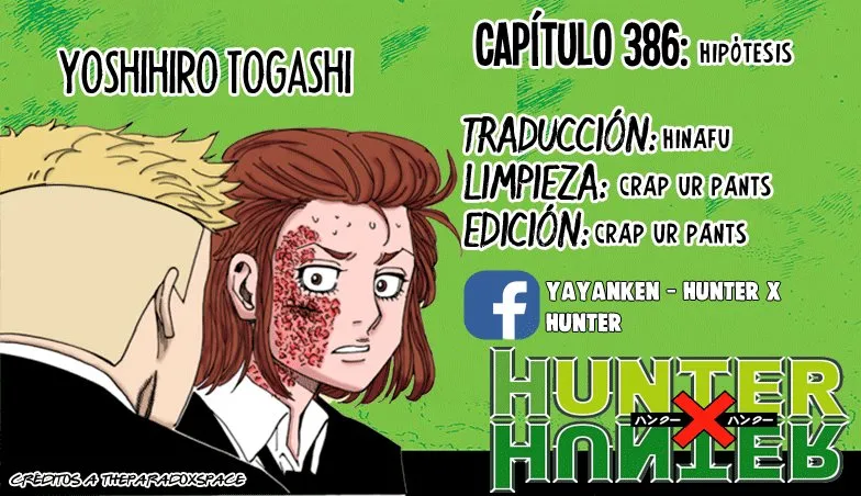 Hunter X Hunter Capítulo 386 en Línea - página 1