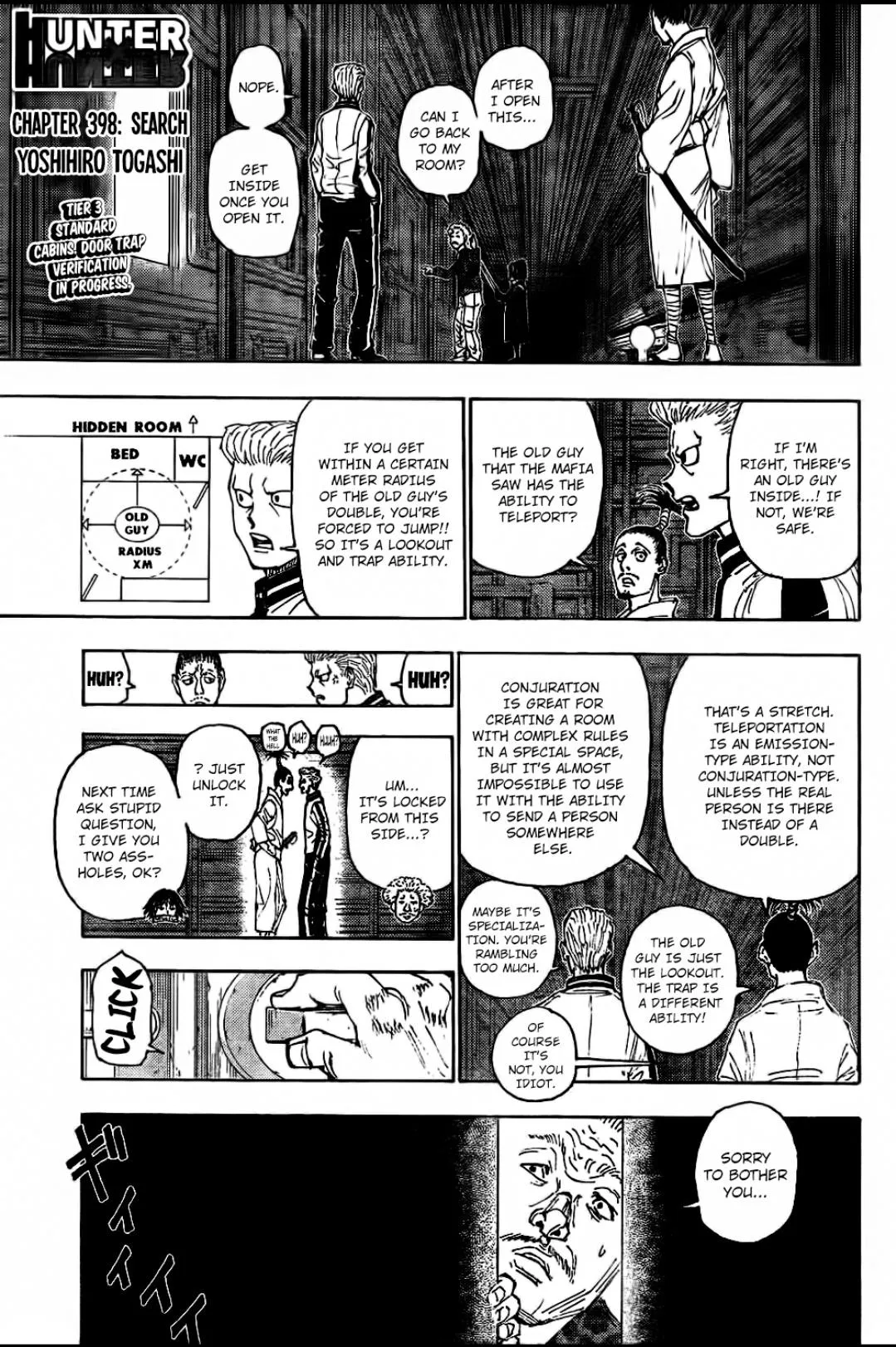 Hunter X Hunter Capítulo 398 en Línea - página 1