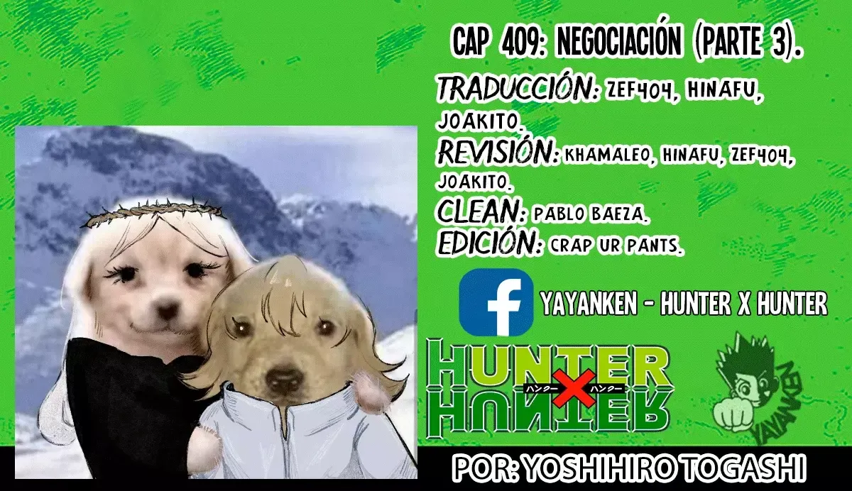 Hunter X Hunter Capítulo 409 en Línea - página 1