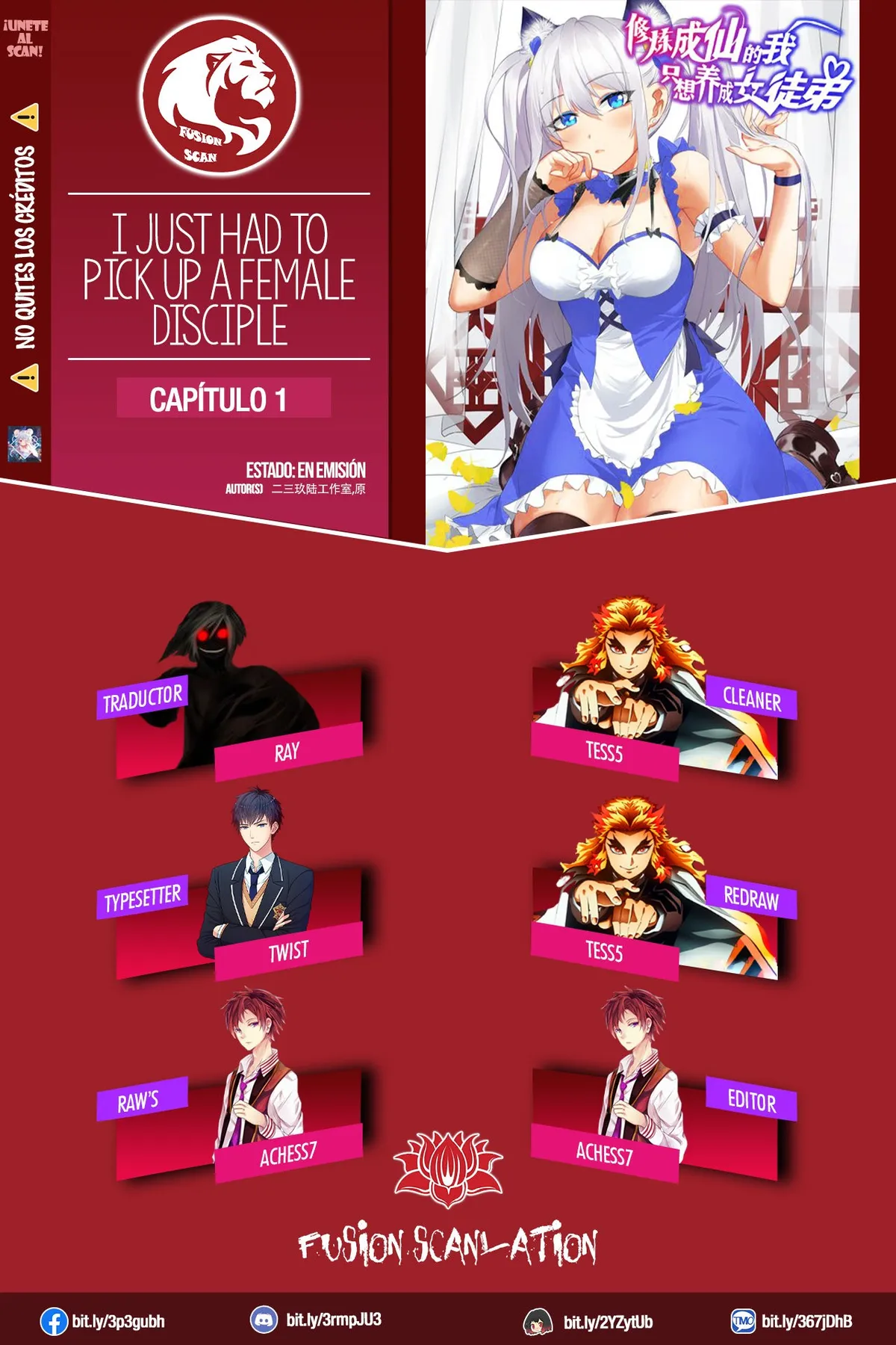 I Just Had To Pick Up A Female Disciple Capítulo 1 en Línea - página 1