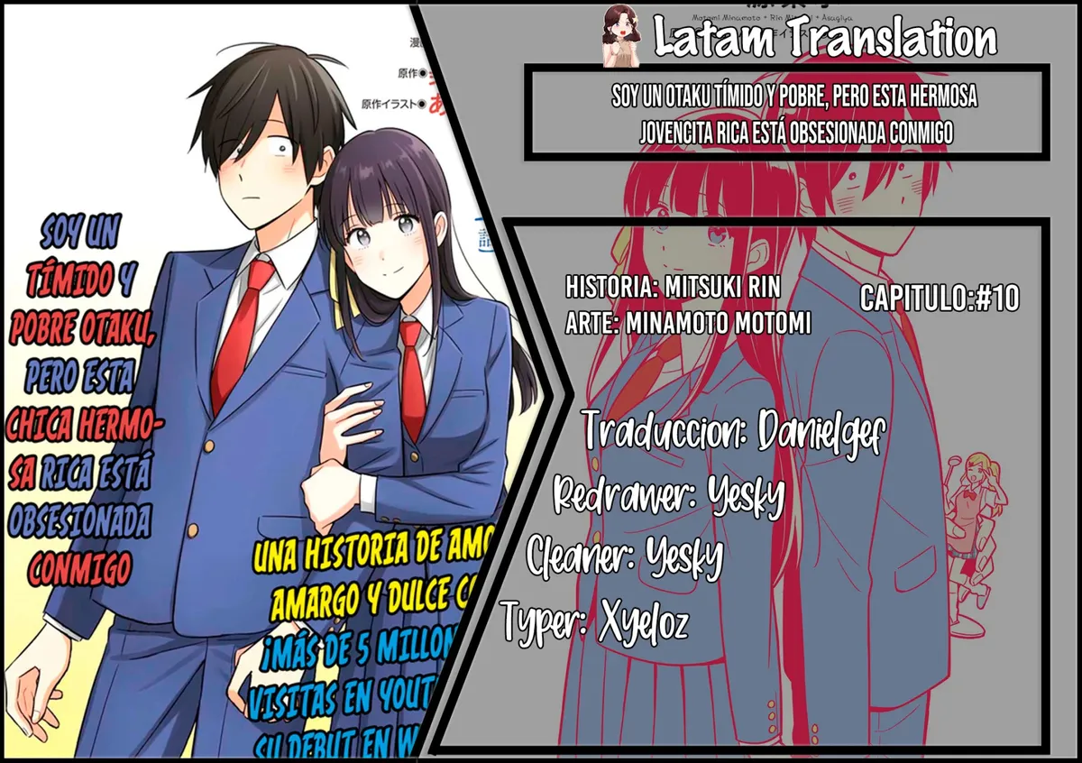 I'm A Shy and Poor Otaku but This Beautiful Rich Young Lady is Obsessed with Me Capítulo 10 en Línea - página 1