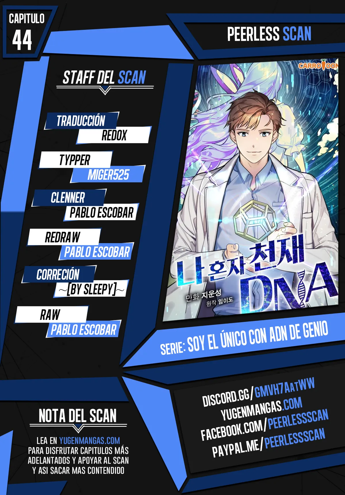 I'm the Only One With Genius DNA Capítulo 44 en Línea - página 1