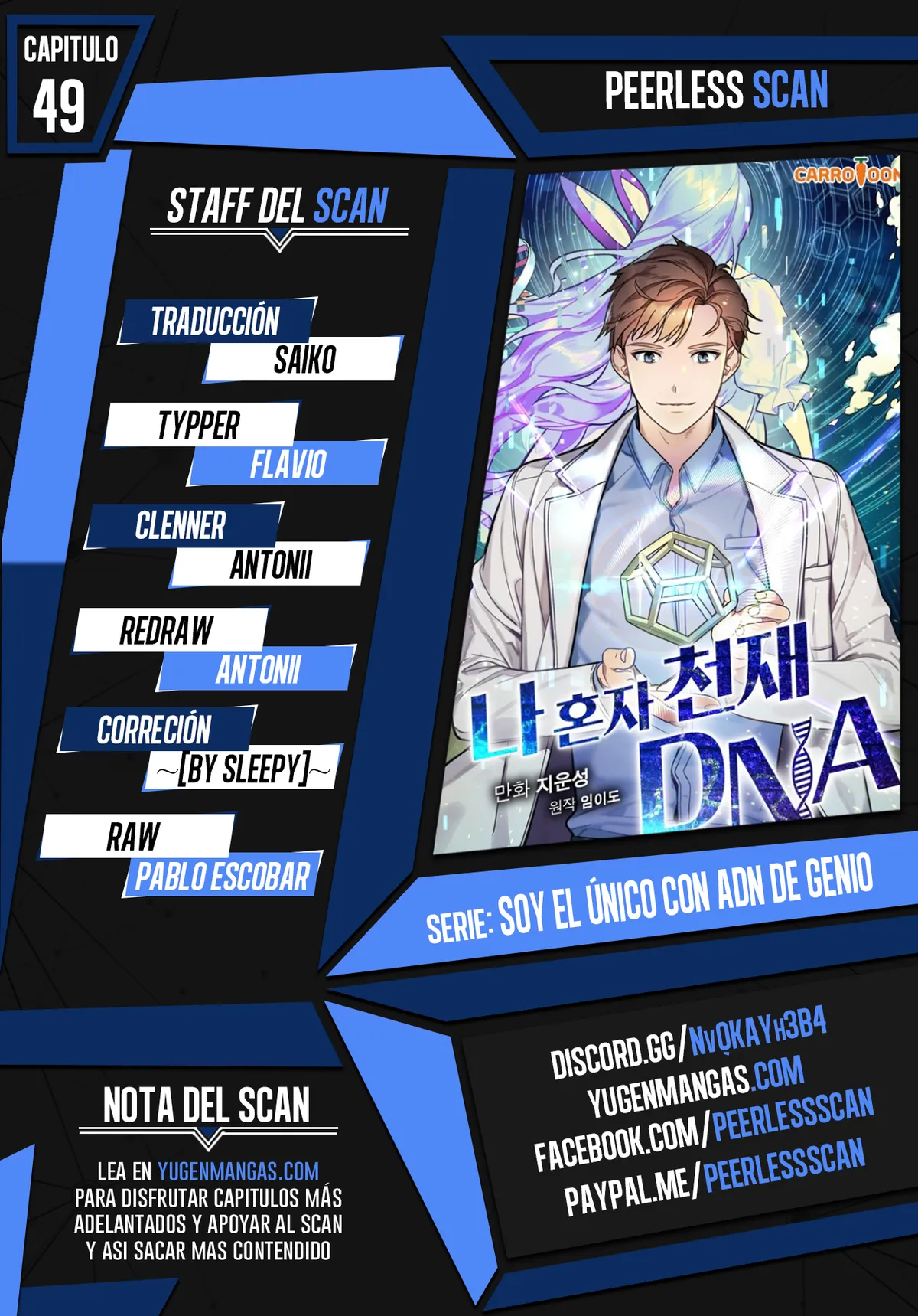 I'm the Only One With Genius DNA Capítulo 49 en Línea - página 1
