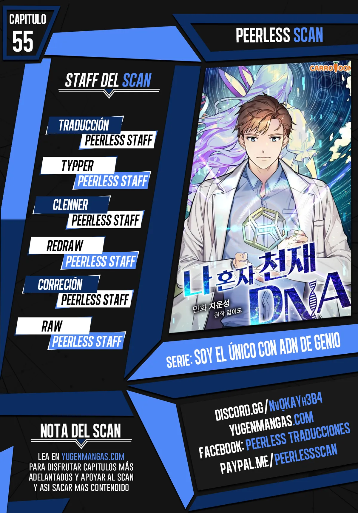 I'm the Only One With Genius DNA Capítulo 55 en Línea - página 1