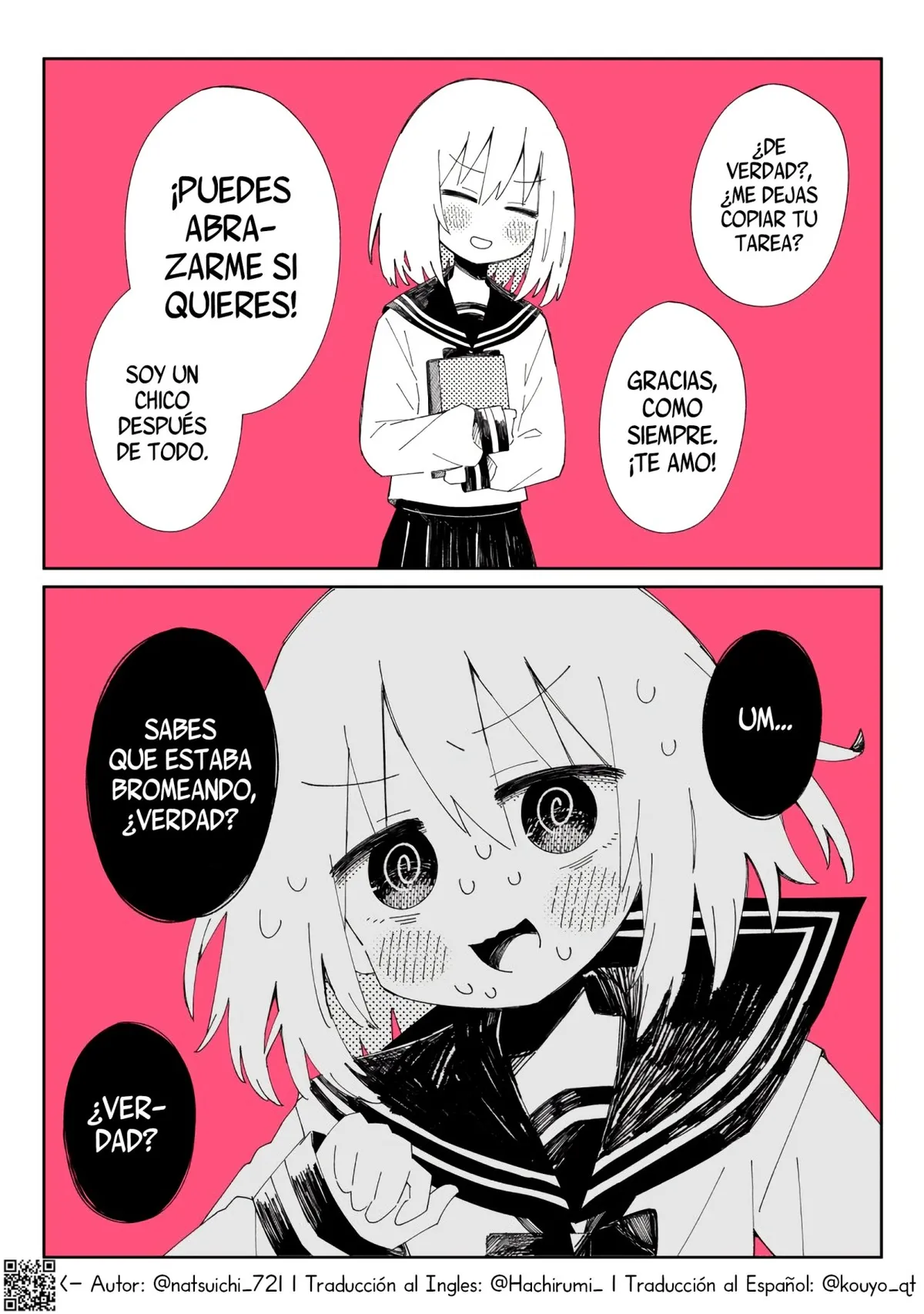 I Want To See the Look on the Femboy’s Face When I Stop Being Friends With Him Capítulo 9 en Línea - página 1