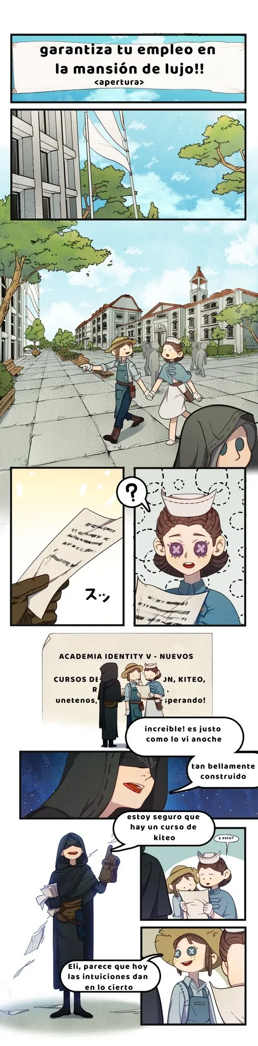Identity V Academia Capítulo 1 en Línea - página 1