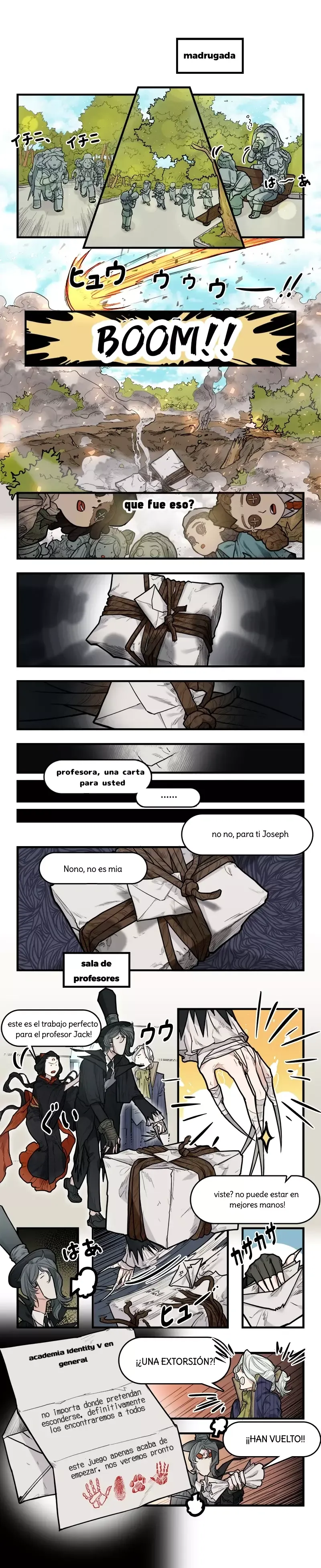 Identity V Academia Capítulo 63 en Línea - página 1