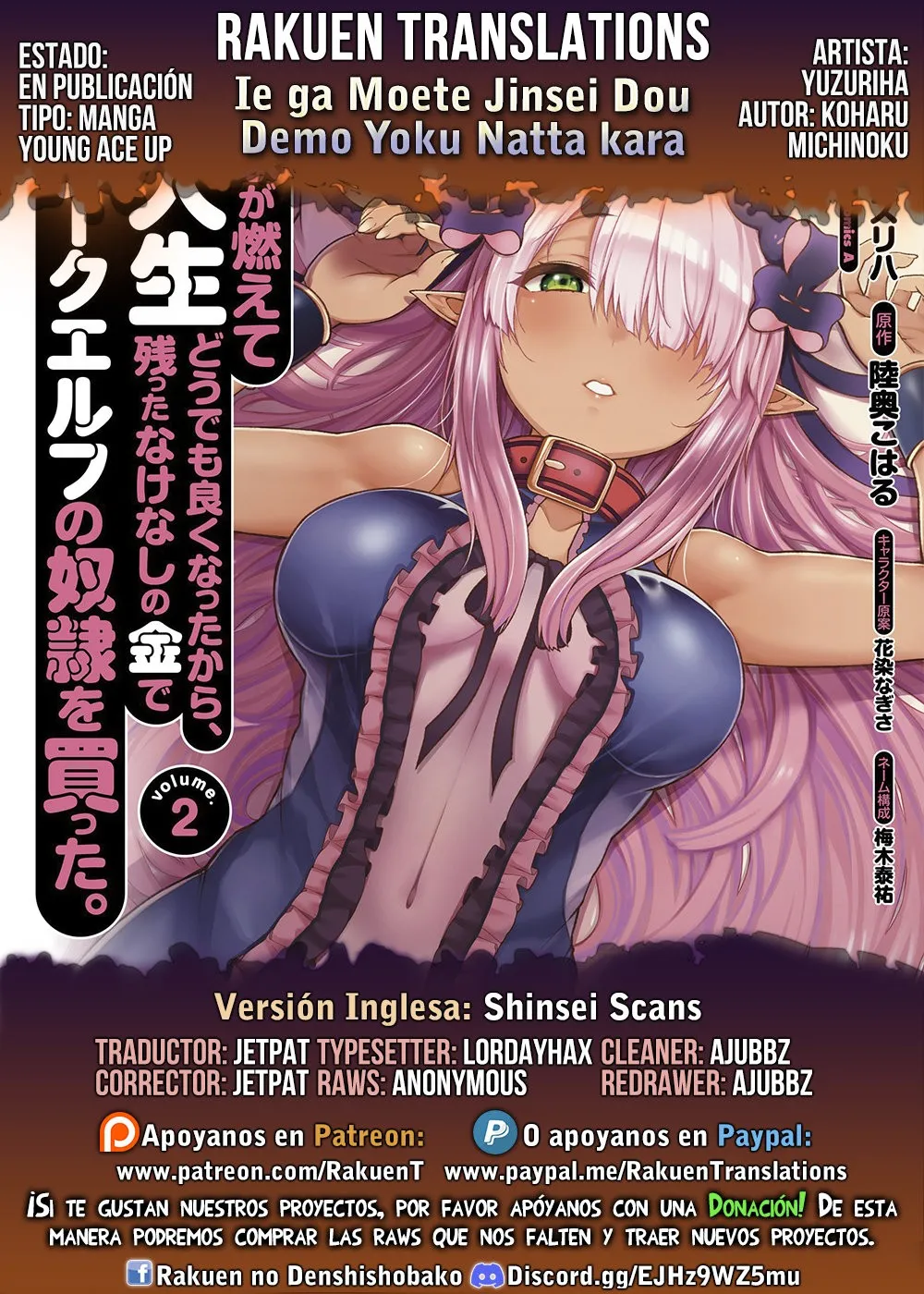 Ie ga Moete Jinsei Dou Demo Yoku Natta kara, Nokotta Nakenashi no Kin de Dark Elf no Dorei o Katta. Capítulo 11.6 en Línea - página 1