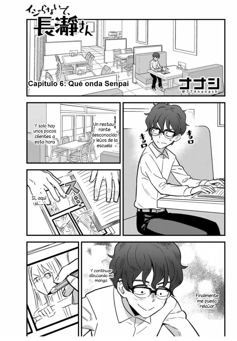 Ijiranaide, Nagatoro-san Capítulo 6 en Línea - página 1