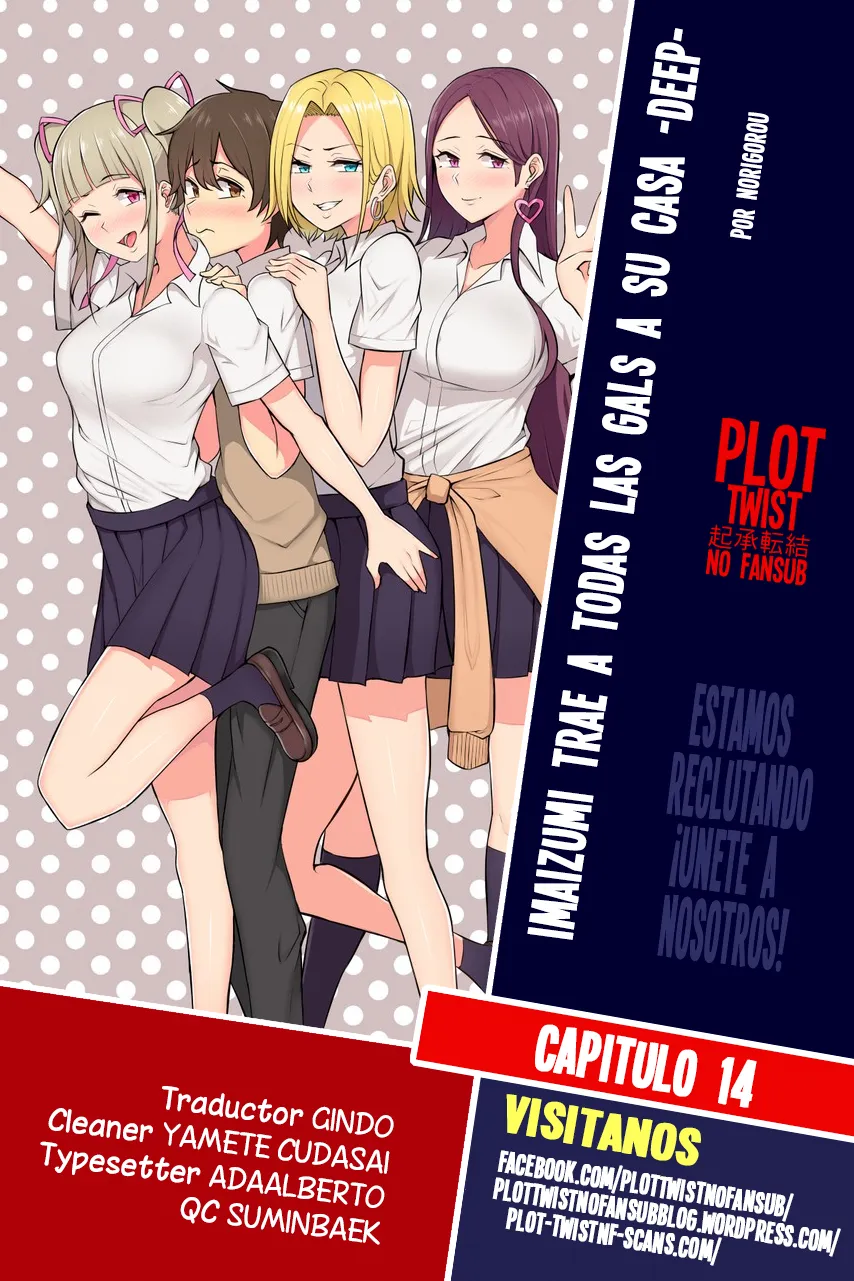 Imaizumi trae a todas las gals a su casa -deep- Capítulo 14 en Línea - página 1