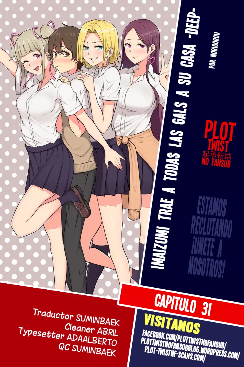 Imaizumi trae a todas las gals a su casa -deep- Capítulo 31 en Línea - página 1