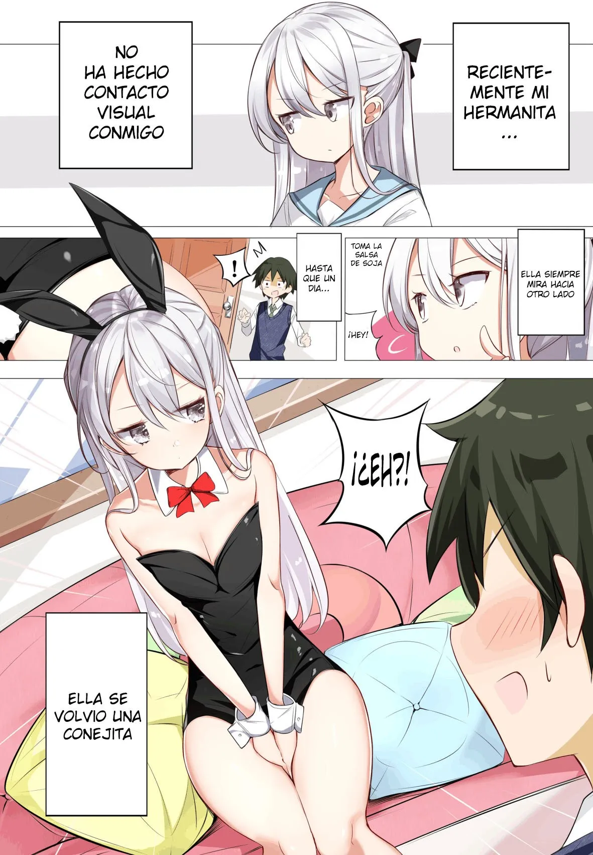 Imoto ga 1-nichi 1-kai shika me wo awasete kurenai Capítulo 1 en Línea - página 1