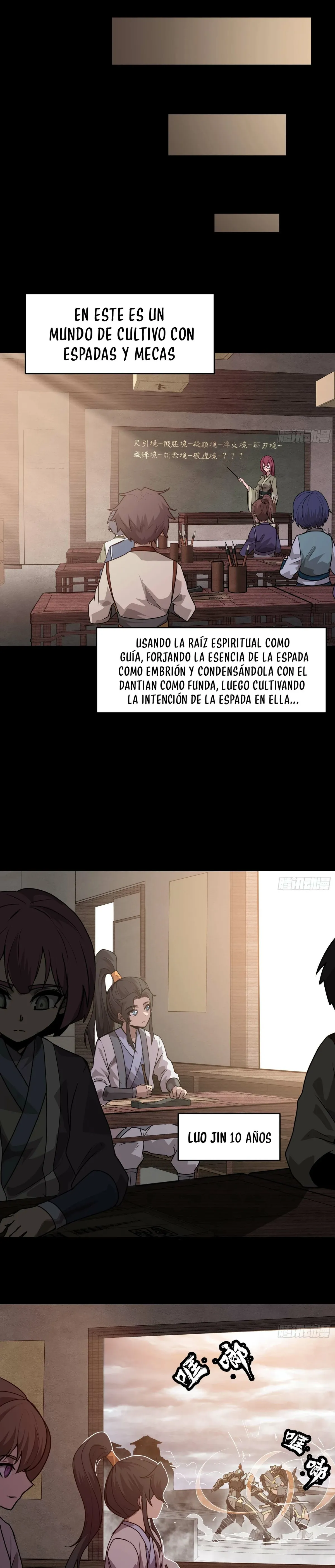 Intención de espada Capítulo 0 en Línea - página 7