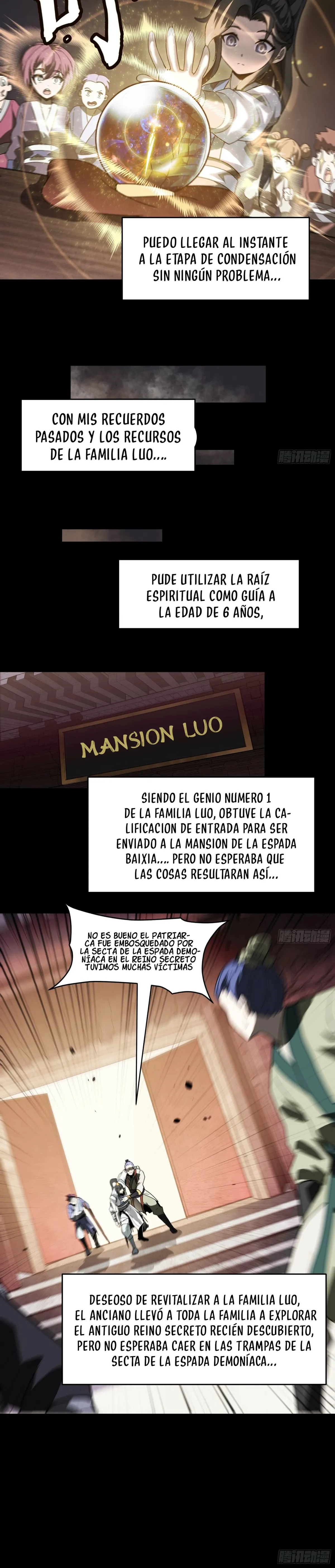 Intención de espada Capítulo 0 en Línea - página 10