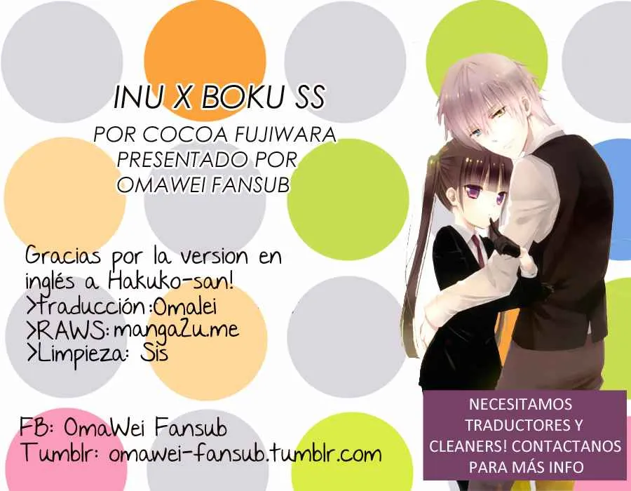 Inu x Boku SS Capítulo 36 en Línea - página 1