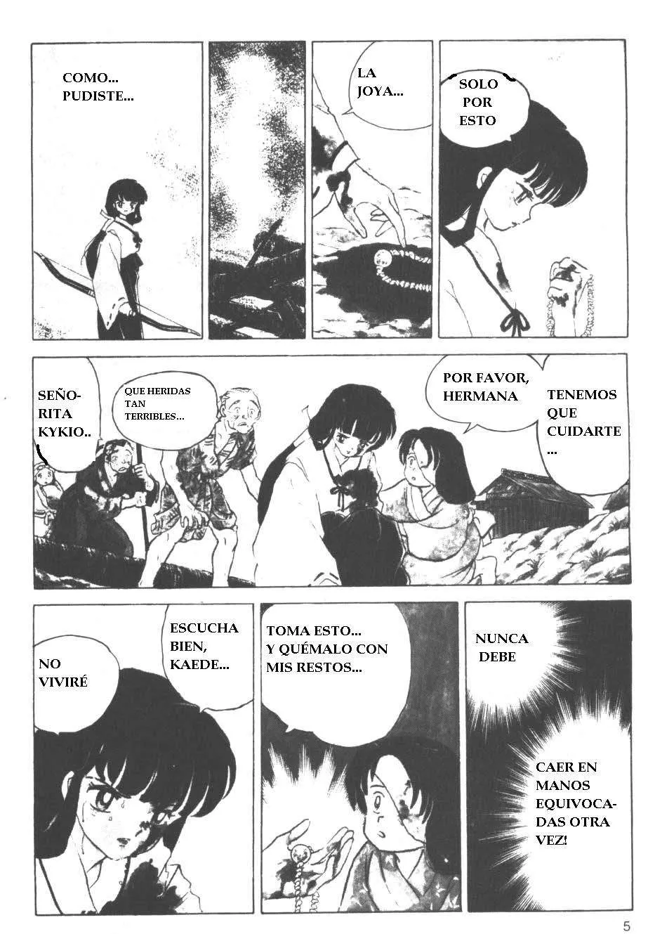 Inuyasha Capítulo 1 en Línea - página 4