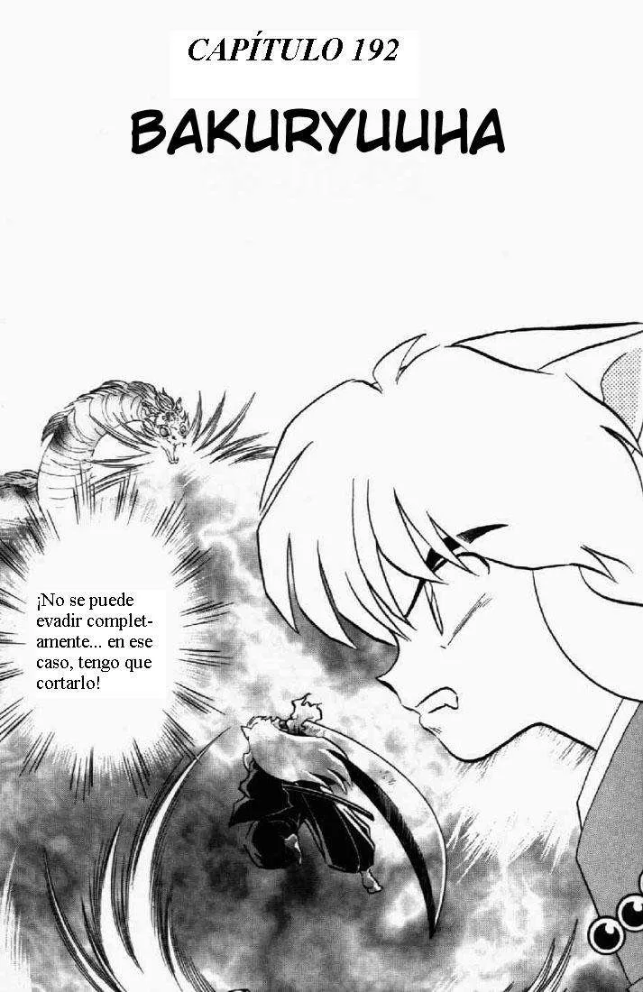 Inuyasha Capítulo 192 en Línea - página 1