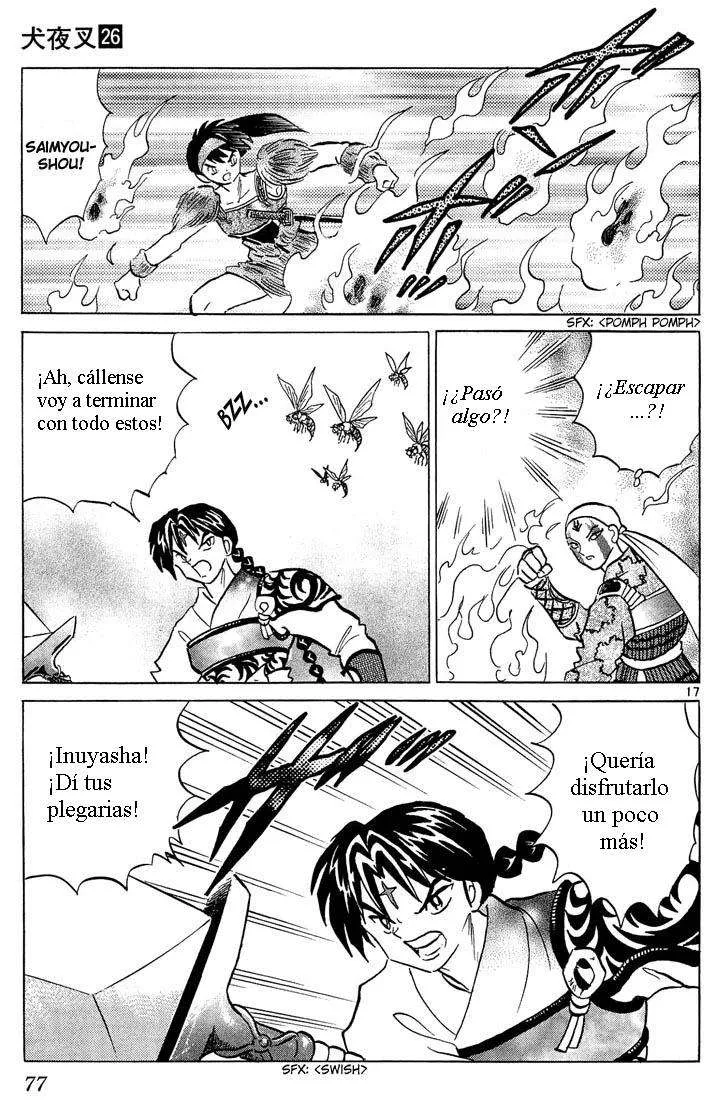 Inuyasha Capítulo 252 en Línea - página 17