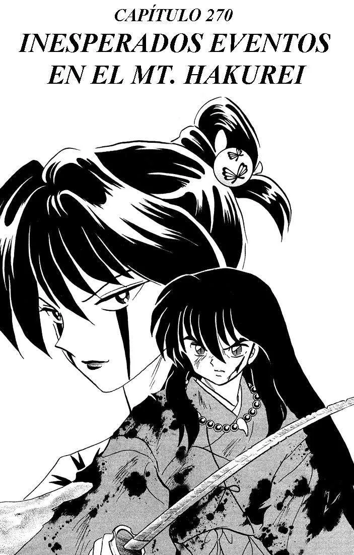 Inuyasha Capítulo 270 en Línea - página 1