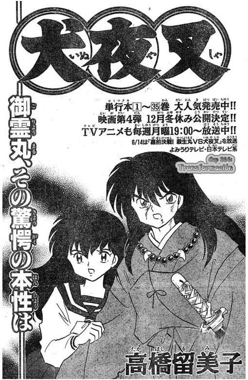 Inuyasha Capítulo 364 en Línea - página 1
