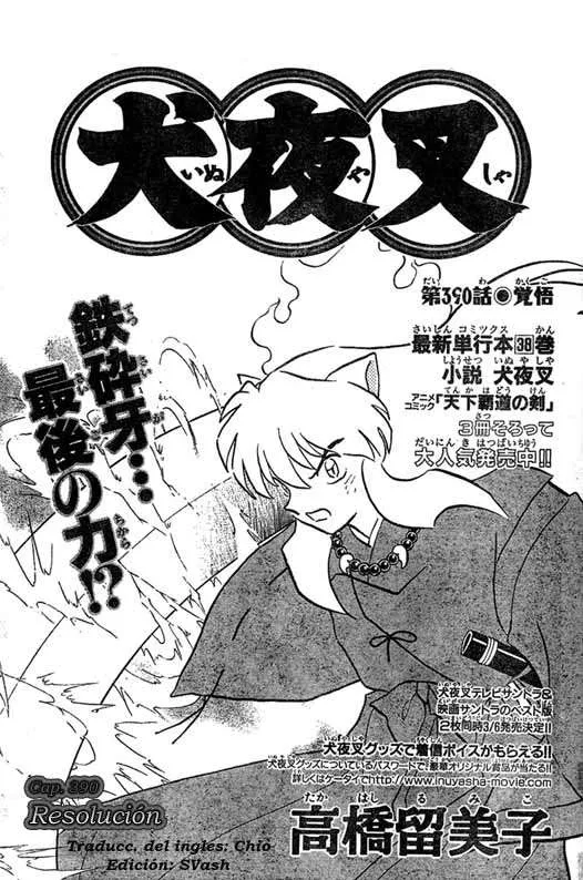 Inuyasha Capítulo 390 en Línea - página 1