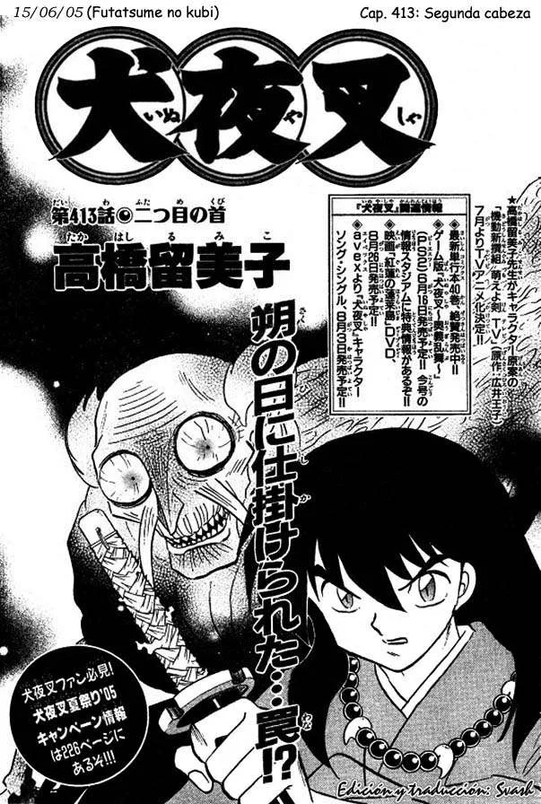Inuyasha Capítulo 413 en Línea - página 1