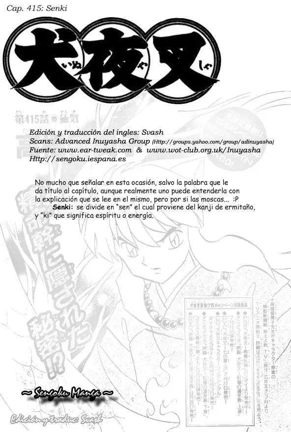 Inuyasha Capítulo 415 en Línea - página 19