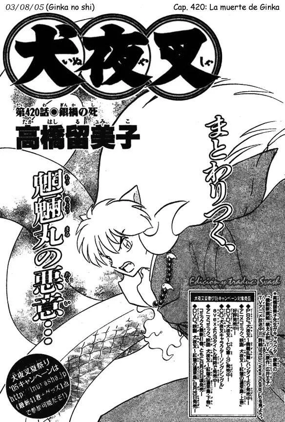 Inuyasha Capítulo 420 en Línea - página 1