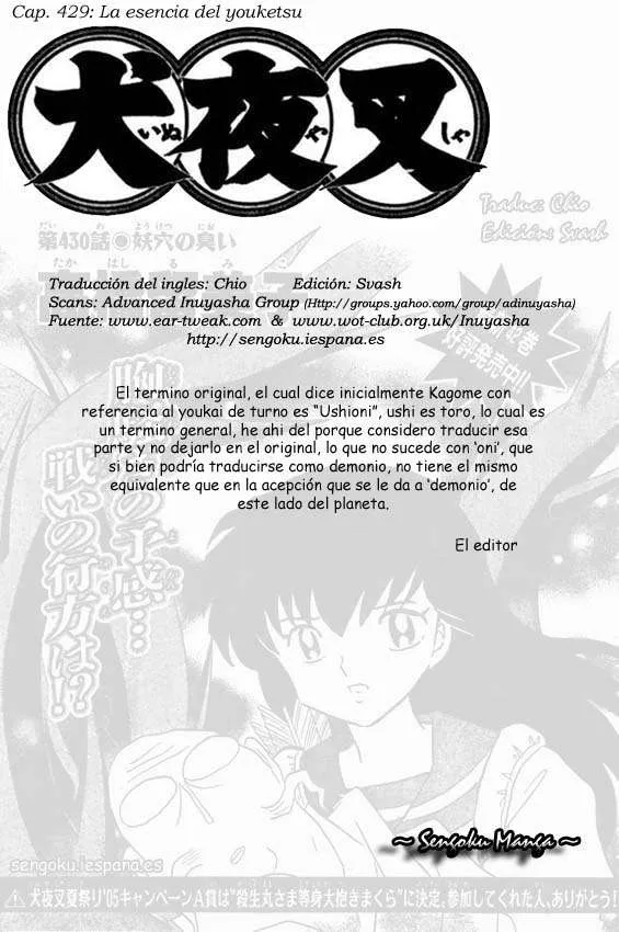 Inuyasha Capítulo 430 en Línea - página 19