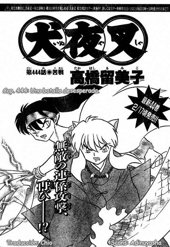 Inuyasha Capítulo 444 en Línea - página 1