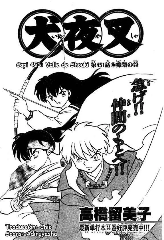 Inuyasha Capítulo 451 en Línea - página 1