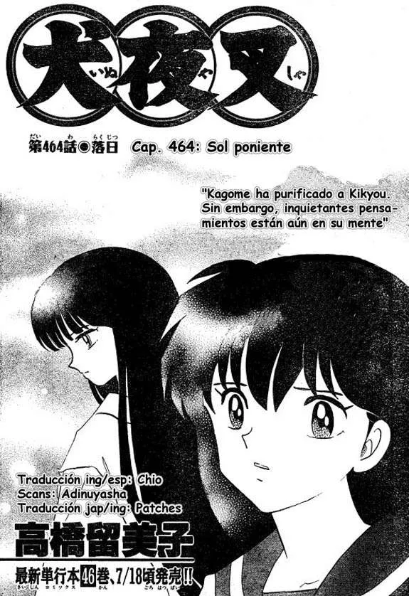 Inuyasha Capítulo 464 en Línea - página 1