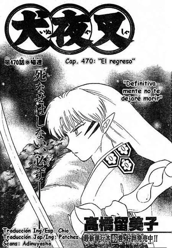 Inuyasha Capítulo 470 en Línea - página 1